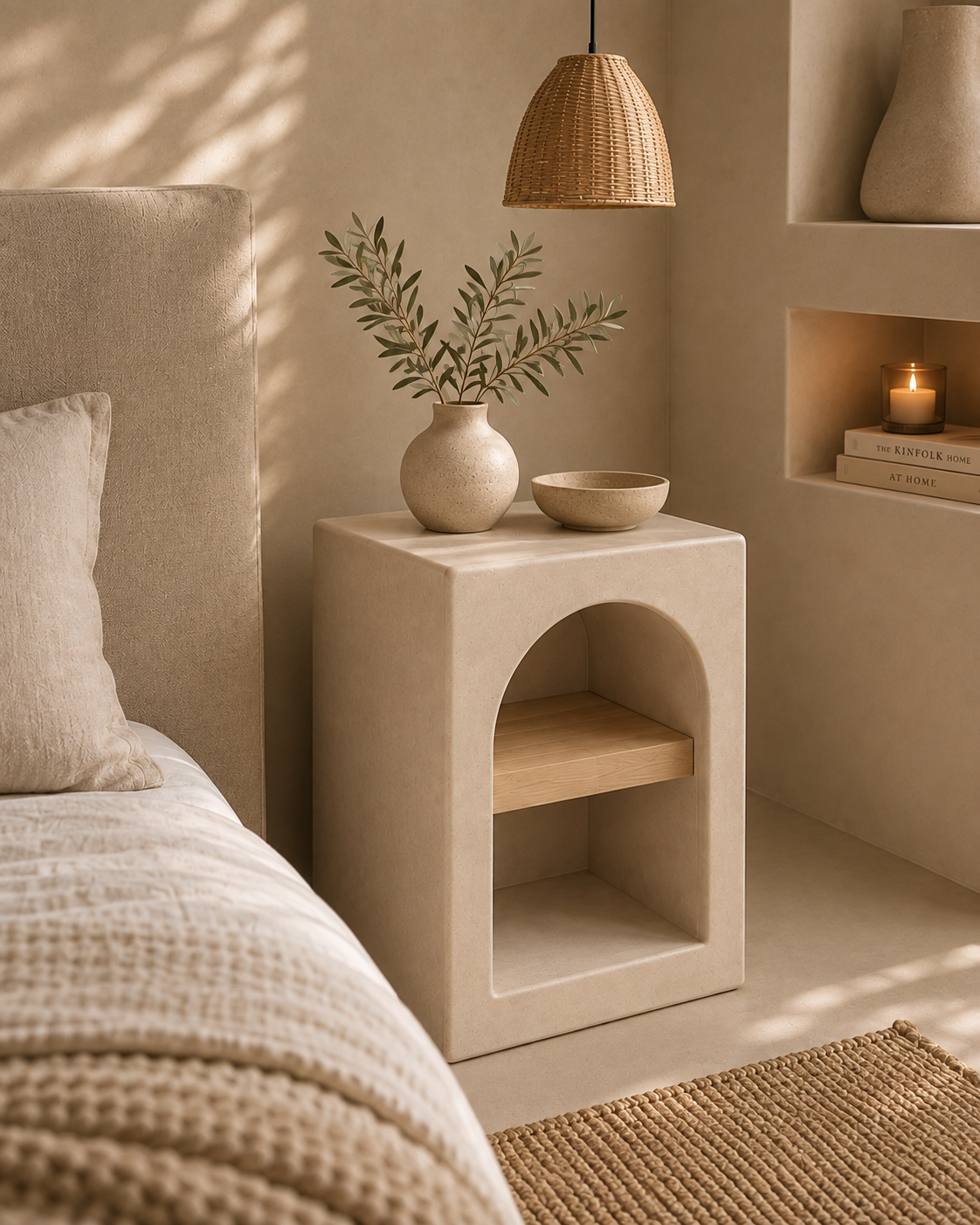 Arco Bedside Table