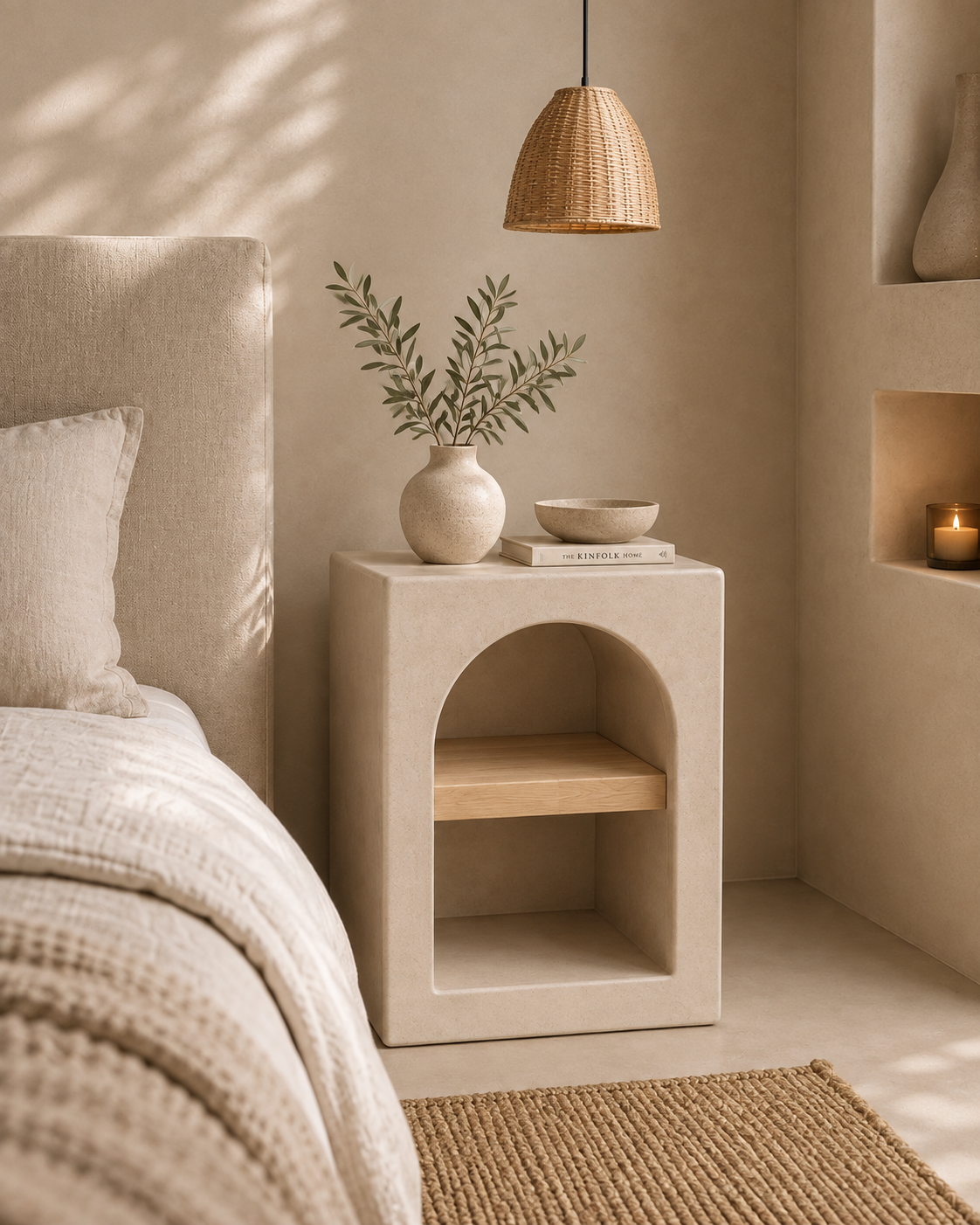 Arco Bedside Table