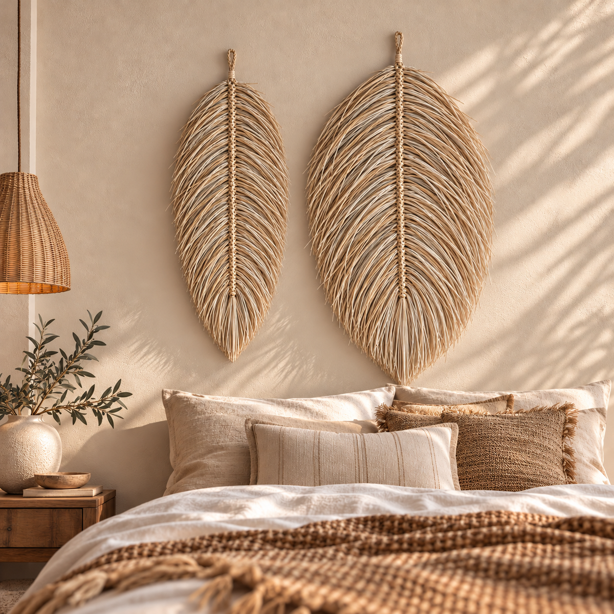 Cala Slim Leaf Wall Decor